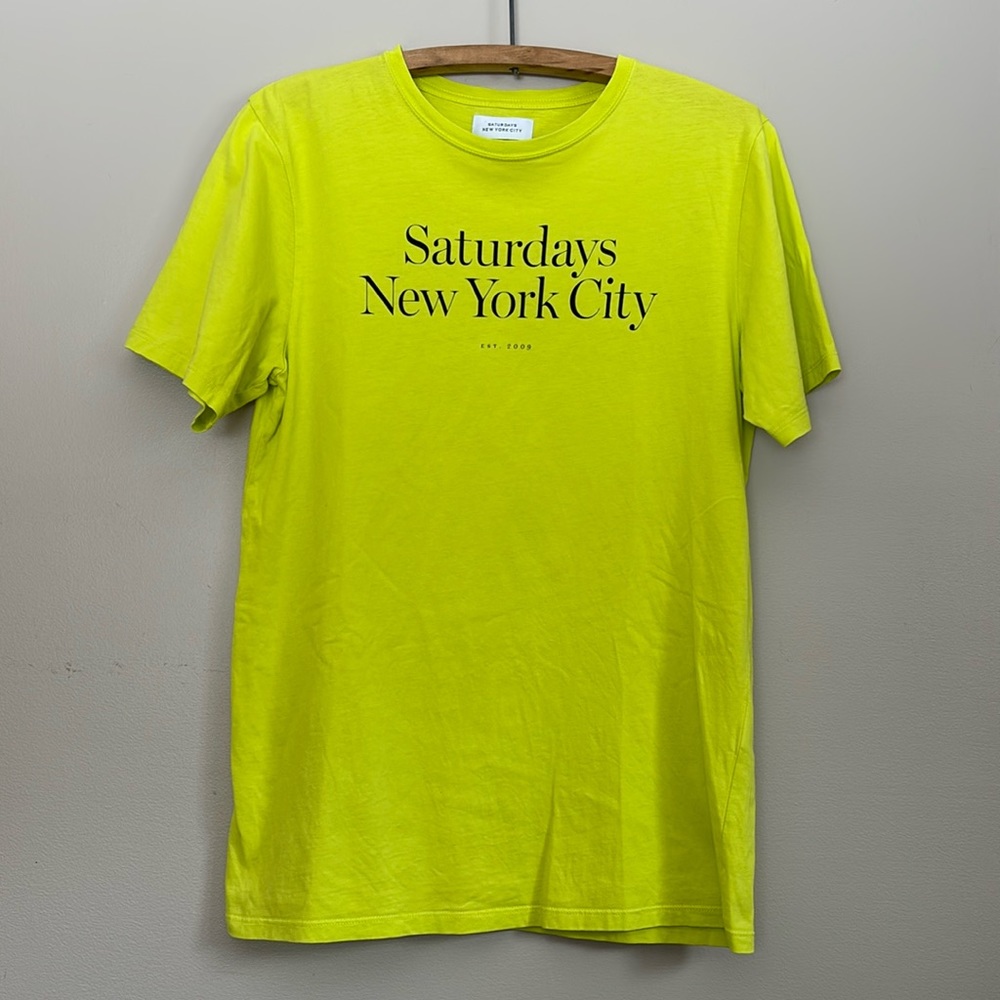 Saturdays New York City unisex tee